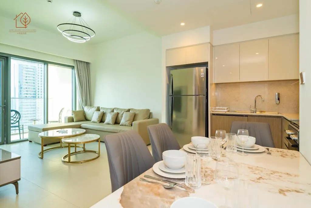 Modern Home With Full Burj & Fountain Views 201Br-2 Dubai Apartment